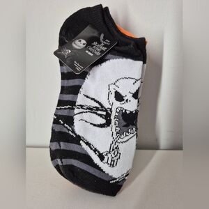 Disney Tim Burton's The Nightmare Before Christmas No-Show Socks Halloween